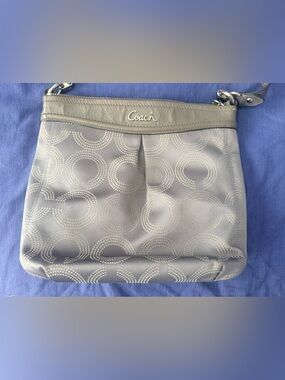 Coach Outlet Ashley Dotted Op Art Hippie Hobo Bag